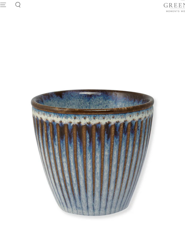 Latte Cup Alice oyster blue