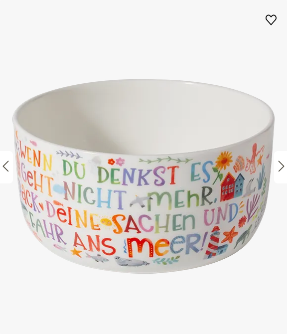 Buntes Meer Schale 700 ml