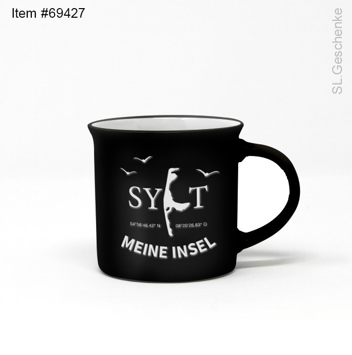 Sylt, meine Insel schwarz