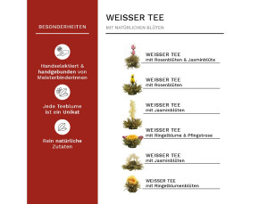 6er ErblühTee “Weißer Tee”