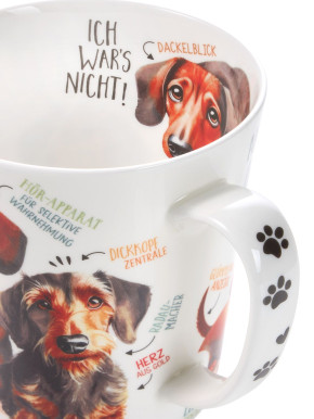 Becher Dackelblick